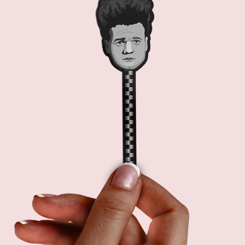 Eraserhead Premium Vinyl Sticker, David Lynch Inspired Laptop Decal, Horror Film Stickers, Goth Gifts